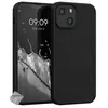 Image de Housse etui coque silicone gel fine Apple iPhone 13 Mini + film ecran - NOIR -
