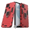 Image de Housse etui coque rigide anti choc pour Realme C21 + verre trempe - ROUGE -
