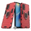 Image de Housse etui coque rigide anti choc pour Oppo A74 4G + verre trempe - ROUGE -