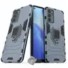 Image de Housse etui coque rigide anti choc pour Oppo Reno 6 5G + film ecran - BLEU FONCE -