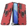 Image de Housse etui coque rigide anti choc pour Oppo Reno 6 5G + verre trempe - ROUGE -