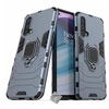Image de Housse etui coque rigide anti choc pour OnePlus Nord CE 5G + verre trempe - BLEU FONCE -