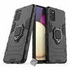 Image de Housse etui coque rigide anti choc pour Samsung Galaxy A03s + film ecran - NOIR -
