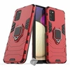 Image de Housse etui coque rigide anti choc pour Samsung Galaxy A03s + verre trempe - ROUGE -