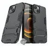 Image de Housse etui coque rigide anti choc pour Apple iPhone 13 Mini + film ecran - NOIR -