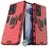 Image de Housse etui coque rigide anti choc pour Xiaomi 11T 5G / 11T Pro 5G + verre trempe - ROUGE -