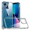 Image de Coque silicone gel fine pour Apple iPhone 13 Mini + verre trempe - TPU TRANSPARENT -