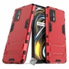 Image de Housse etui coque rigide anti choc pour Realme GT 5G + film ecran - ROUGE -