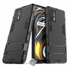 Image de Housse etui coque rigide anti choc pour Realme GT 5G + verre trempe - NOIR -
