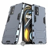 Image de Housse etui coque rigide anti choc pour Realme GT 5G + verre trempe - BLEU FONCE -