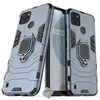 Image de Housse etui coque rigide anti choc pour Realme C21-Y / C25Y + film ecran - BLEU FONCE -