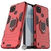 Image de Housse etui coque rigide anti choc pour Realme C21-Y / C25Y + film ecran - ROUGE -
