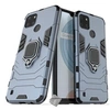 Image de Housse etui coque rigide anti choc pour Realme C21-Y / C25Y + verre trempe - BLEU FONCE -
