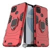 Image de Housse etui coque rigide anti choc pour Realme C21-Y / C25Y + verre trempe - ROUGE -