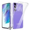 Image de Coque silicone gel fine pour Samsung Galaxy S22 5G + verre trempe - TPU TRANSPARENT -