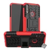 Image de Housse etui coque rigide anti choc pour Motorola Moto E7i Power + film ecran - ROUGE -