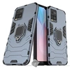 Image de Housse etui coque rigide anti choc pour Vivo Y21 / Y21s / Y33s + film ecran - BLEU FONCE -