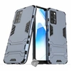 Image de Housse etui coque rigide anti choc pour Oppo A16 / A16s + verre trempe - BLEU FONCE -