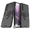 Image de Housse etui coque rigide anti choc pour Samsung Galaxy S22 5G + verre trempe - NOIR -