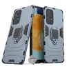 Image de Housse etui coque rigide anti choc pour Samsung Galaxy A53 5G + film ecran - BLEU FONCE -