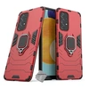 Image de Housse etui coque rigide anti choc pour Samsung Galaxy A53 5G + verre trempe - ROUGE -