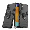 Image de Housse etui coque rigide anti choc pour Samsung Galaxy A13 4G + verre trempe - NOIR -
