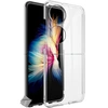 Image de Housse etui coque rigide integrale avant arrière Huawei P50 Pocket - TRANSPARENT -