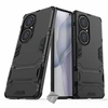 Image de Housse etui coque rigide anti choc pour Huawei P50 Pro + verre trempe - NOIR -