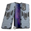 Image de Housse etui coque rigide anti choc pour Oppo Find X5 Pro 5G + verre trempe - BLEU FONCE -