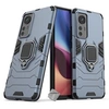 Image de Housse etui coque rigide anti choc pour Xiaomi 12 / 12X 5G + verre trempe - BLEU FONCE -