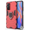 Image de Housse etui coque rigide anti choc pour Xiaomi Redmi Note 11 Pro 4G / 5G + verre trempe - ROUGE -