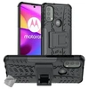 Image de Housse etui coque rigide anti choc pour Motorola Moto E20 / E30 / E40 + film ecran - NOIR -