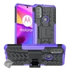 Image de Housse etui coque rigide anti choc pour Motorola Moto E20 / E30 / E40 + film ecran - MAUVE -
