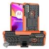 Image de Housse etui coque rigide anti choc pour Motorola Moto E20 / E30 / E40 + film ecran - ORANGE -
