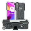 Image de Housse etui coque rigide anti choc pour Motorola Moto E20 / E30 / E40 + verre trempe - BLANC -