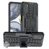 Image de Housse etui coque rigide anti choc pour Motorola Moto G22 / E32 / E32s + film ecran - NOIR -