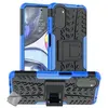 Image de Housse etui coque rigide anti choc pour Motorola Moto G22 / E32 / E32s + film ecran - BLEU -