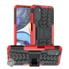 Image de Housse etui coque rigide anti choc pour Motorola Moto G22 / E32 / E32s + film ecran - ROUGE -