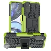 Image de Housse etui coque rigide anti choc pour Motorola Moto G22 / E32 / E32s + film ecran - VERT -