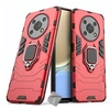 Image de Housse etui coque rigide anti choc pour Huawei Honor Magic4 Lite 4G / 5G + verre trempe - ROUGE -
