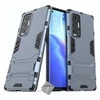 Image de Housse etui coque rigide anti choc pour Oppo Find X3 Neo + verre trempe - BLEU FONCE -