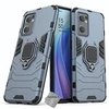 Image de Housse etui coque rigide anti choc pour Oppo Reno 7 5G / Find X5 Lite + verre trempe - BLEU FONCE -