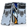 Image de Housse etui coque rigide anti choc pour Xiaomi Poco X4 Pro 5G + film ecran - BLEU FONCE -
