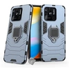 Image de Housse etui coque rigide anti choc pour Xiaomi Redmi 10C + verre trempe - BLEU FONCE -