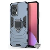 Image de Coque pour Xiaomi Poco X4 GT 5G - housse etui rigide anti choc + verre trempe - BLEU FONCE -