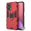 Image de Coque pour Xiaomi Poco X4 GT 5G - housse etui rigide anti choc + verre trempe - ROUGE -