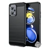 Image de Coque pour Xiaomi Poco X4 GT 5G - housse etui silicone gel carbone + film ecran - NOIR -