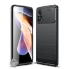 Image de Coque pour Xiaomi Poco X4 Pro 5G - housse etui silicone gel carbone + film ecran - NOIR -