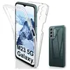 Image de Coque pour Samsung Galaxy M13 4G / M23 5G - housse etui silicone gel fine 360 integrale (avant et arriere) + film ecran - TRANSPARENT -