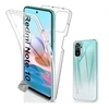 Image de Coque pour Xiaomi Poco M5s - housse etui silicone gel fine 360 integrale (avant et arriere) + verre trempe - TRANSPARENT -